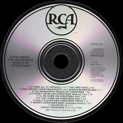 Elvis Sings The Wonderful World Of Christmas - BMG 4579-2-R - Elvis Presley CD Elvis Sings The Wonderful World Of Christmas - Canada 1991 - BMG 4579-2-R - Elvis Presley CD
