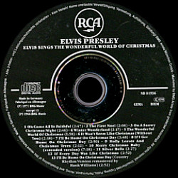 Elvis Sings The Wonderful World Of Christmas - Germany 1996 - BMG ND 81936 - Elvis Presley CD