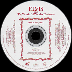 Elvis Sings The Wonderful World Of Christmas - South Africa 1993 - BMG CDRCA (WM) 4062 - Elvis Presley CD