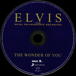 The Wonder Of You - Elvis Presley with the Royal Philharmonic Orchestra - Brasil  2016 - Sony Legacy 88985362242 - Elvis Presley CD