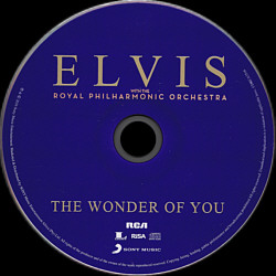 The Wonder Of You - Elvis Presley with the Royal Philharmonic Orchestra - South Africa 2016 - Sony Legacy CDRCA7516 - Elvis Presley CD
