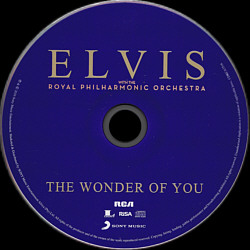 The Wonder Of You - Elvis Presley with the Royal Philharmonic Orchestra - Australia 2016 - Sony Legacy 88985362242 - Elvis Presley CD The Wonder Of You - Elvis Presley with the Royal Philharmonic Orchestra - South Africa 2016 - Sony Legacy CDRCA7516 - Elvis Presley CD