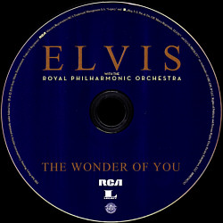 The Wonder Of You - Elvis Presley with the Royal Philharmonic Orchestra - USA 2016 - Sony Legacy 88985362242 - Elvis Presley CD