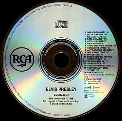 Three Disc Set - UK 1990 - BMG CD 90249 - Elvis Presley CD