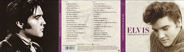 Timeless Favorites - USA 2008 - Sony BMG 43314 (Sommerset) - Elvis Presley CD