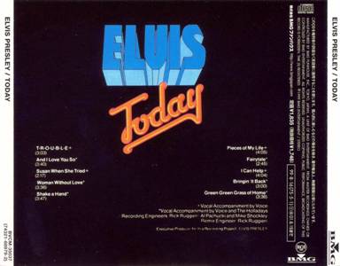 Today - Japan 1999 - BMG BVCM 35037 - Elvis Presley CD