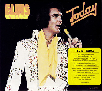 Today - Legacy Edition - EU 2015 - Sony Music Legacy- 88875084942 - Elvis Presley CD
