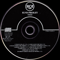 Today - USA 1995 -BMG 07863 51093-2  - Elvis Presley CD