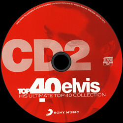 Top 40 Elvis Presley - His Ultimate Top 40 Collection - Sony Music Netherlands 2018 -  88985364952 - Elvis Presley CD