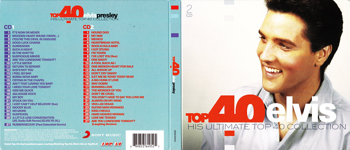 Top 40 Elvis Presley - His Ultimate Top 40 Collection - Sony Music Netherlands 2019 - 88985364952 - Elvis Presley CD