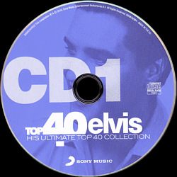 Top 40 Elvis Presley - His Ultimate Top 40 Collection - Sony Music Netherlands 2019 -  88985364952 - Elvis Presley CD