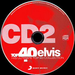 Top 40 Elvis Presley - His Ultimate Top 40 Collection - Sony Music Netherlands 2019 -  88985364952 - Elvis Presley CD