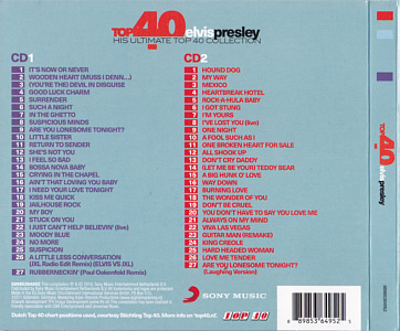 Top 40 - Elvis Presley - His Ultimate Top 40 Collection - Sony Music Netherlands 88985364952 - Elvis Presley CD 