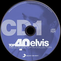 Top 40 - Elvis Presley - His Ultimate Top 40 Collection - Sony Music Netherlands 88985364952 - Elvis Presley CD 