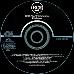That's The Way It Is - Canada1993 - BMG 07863 54114 2 - Elvis Presley CD