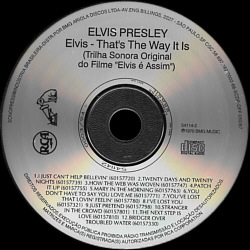 That's The Way It Is - Brazil 1994 - BMG 54114-2 - Elvis Presley CD