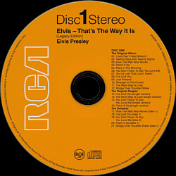 That's The Way It Is - Legacy Edition - Japan 2014 - Elvis Presley CD