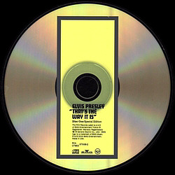 Disc 1 - That's The Way It Is - Special Edition - USA 2000 - BMG 07863 67980-2
