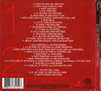 Ulatimate Christmas - USA 2015 Walmart - Sony Music 88875131152 - Elvis Presley CD