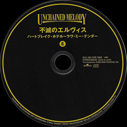 Unchained Melody-Eternal Elvis - Japan 2004 - BMG DCU-1557 - Elvis Presley CD