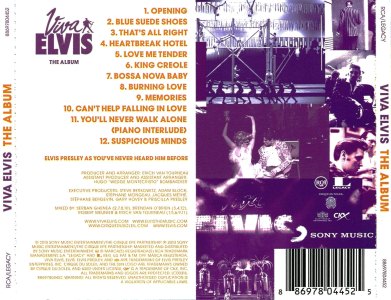 Viva Elvis - The Album (1 CD version) - Malaysia 2010 - Sony 88697804452