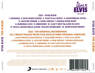 Viva Elvis - The Album - EU 2010 - Sony Music 88697811902