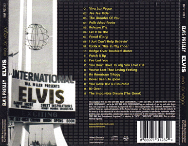 Viva Las Vegas - Argentina 2007 - Sony/BMG 8869 713128-2