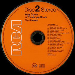 Way Down In The Jungle Room - Sony Music SICP 5950~1- Japan 2016 - Elvis Presley CD