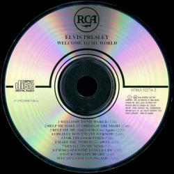Welcome To My World - BMG 07863-52274-2 - Canada 1992
