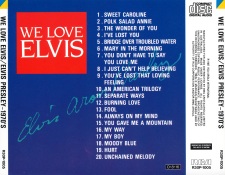 We Love Elvis 70s - We Love Elvis - Australia 1992 - BMG 7432110226-2