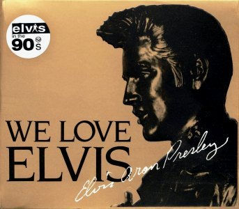 Cardboard slipcase - We Love Elvis - Australia 1992 - BMG 7432110226-2