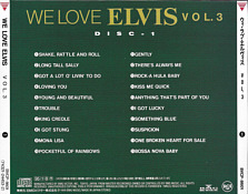 We Love Elvis Vol. 3 - Japan 1995 - BMG BVCP-8601-3