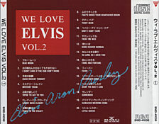 We Love Elvis Vol. 2 - Japan 1989 - BMG B18D-41038~40