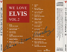 We Love Elvis Vol. 2 - Japan 1989 - BMG B18D-41038~40