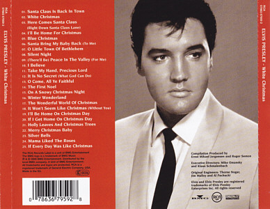 White Christmas - EU 2013 - Sony Music 07863 67959 2 - Elvis Presley CD