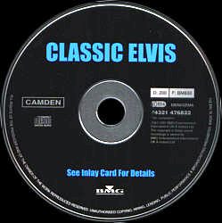 Wurlitzer Jukebox Highlights Volume 3 - Classic Elvis - Germany 1997 - BMG 74321 476822