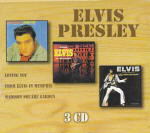 Elvis Presley 3 CD Loving You / From Elvis In Memphis / As Recorded At Madison Square Garden - France 1998 - BMG 74321589082 - Elvis Presley CD