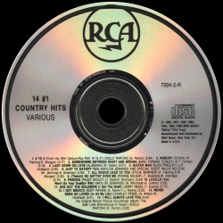 14 #1 Country Hits - USA 1989 - BMG 7004-2-R