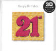 20 Funtastic Party Hits - Happy 21th - UK 2007 - Sony BMG / CD Card Company CD594S - Elvis Presley Various Artist CD