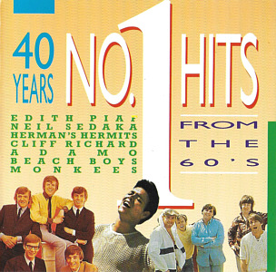 40 Years No. 1 Hits From The 60's - Netherlands 1988 - EVA 7910472 - Elvis Presley Various Artists CD