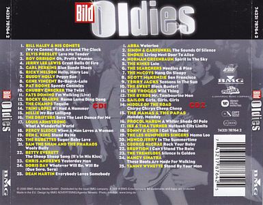 50 der grten Oldies aus den 50ern, 60ern & 70ern - BMG Germany 74321 78764 2 - 2000 - Elvis Presley Various Artist CD