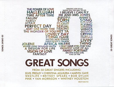50 Great Songs - EU 2009 - Sony 88697606722