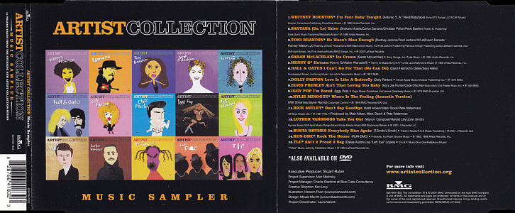 Artist Collection Music Sampler - Elvis Presley - Various Artists CD