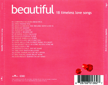 beautiful 18 timeless love songs - EU 2004 - BMG 82876 60136 2