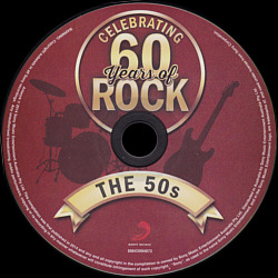 Celebrating 60 Years Of Rock - The 50s - Australia 2014 - Sony Music 88843094872 - Elvis Presley Various Artists CD