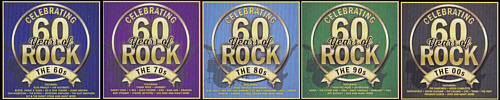 Celebrating 60 Years Of Rock - The 50s  - Australia 2014 - Sony Music 88843094872 -  Elvis Presley Various Artists CD