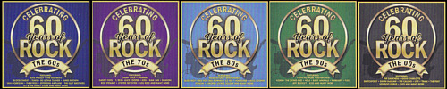 Celebrating 60 Years Of Rock - The 50s - Australia 2014 - Sony Music 88843094872 - Elvis Presley Various Artists CD