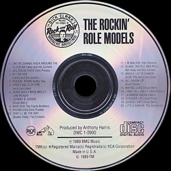 The Rockin' Role Models (Dick Clark's American Bandstand) - USA 1989 - BMG  - Elvis Presley CD Various Artists