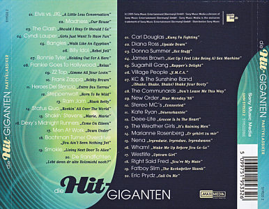 Die Hit-Giganten - Partyklassiker - Germany 2005 - Sony