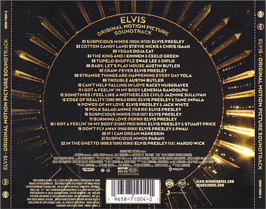 Elvis - Original Motion Picture Soundtrack - Canada 2022 - Sony Music 19658710042 - Elvis Presley Various Artist CDs